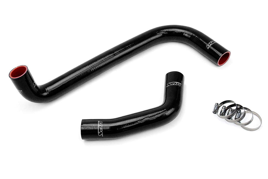 HPS Performance Silicone Black Radiator Hose Kit Coolant Compatible for Toyota 2004-2006 Sequoia V8 4.7L Toyota 2004-2006 Tundra V8 4.7L, 57-1224-BLK