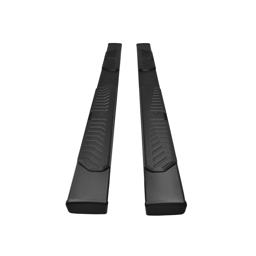 Black Westin R5 Nerf Step Bars Silverado/Sierra 1500 Double Cab 2019 (Excl. 2019 Silverado LD/Sierra 1500 Limited)