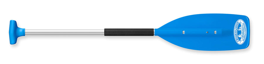 4-1/2-foot Crooked Creek Synthetic Boat Paddle, Blue - Features a Hybrid Grip for Full Palm Support and More Natural Motion (50451)
