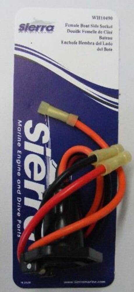 WH10490-1, Sierra International, Boat Side Trolling Motor Socket 24V