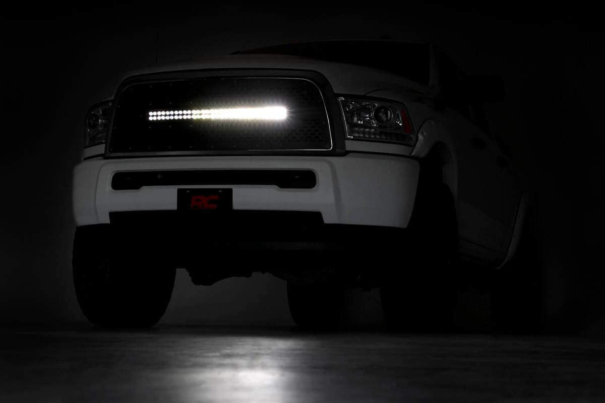 Rough Country LED Mesh Grille Insert for 2013-2018 Ram 2500/3500 2WD/4WD - 70152