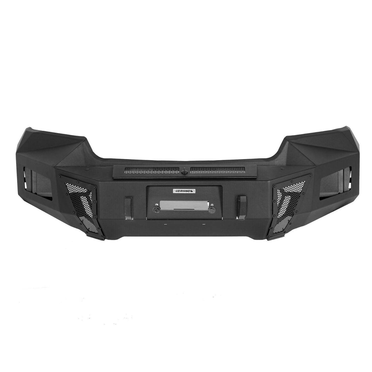 Go Rhino Front Bumper BR6 | Mild Steel, Textured Black | 24279T | Fits 2015-2020 Chevrolet Colorado (Accommodates a 20" Light Bar)