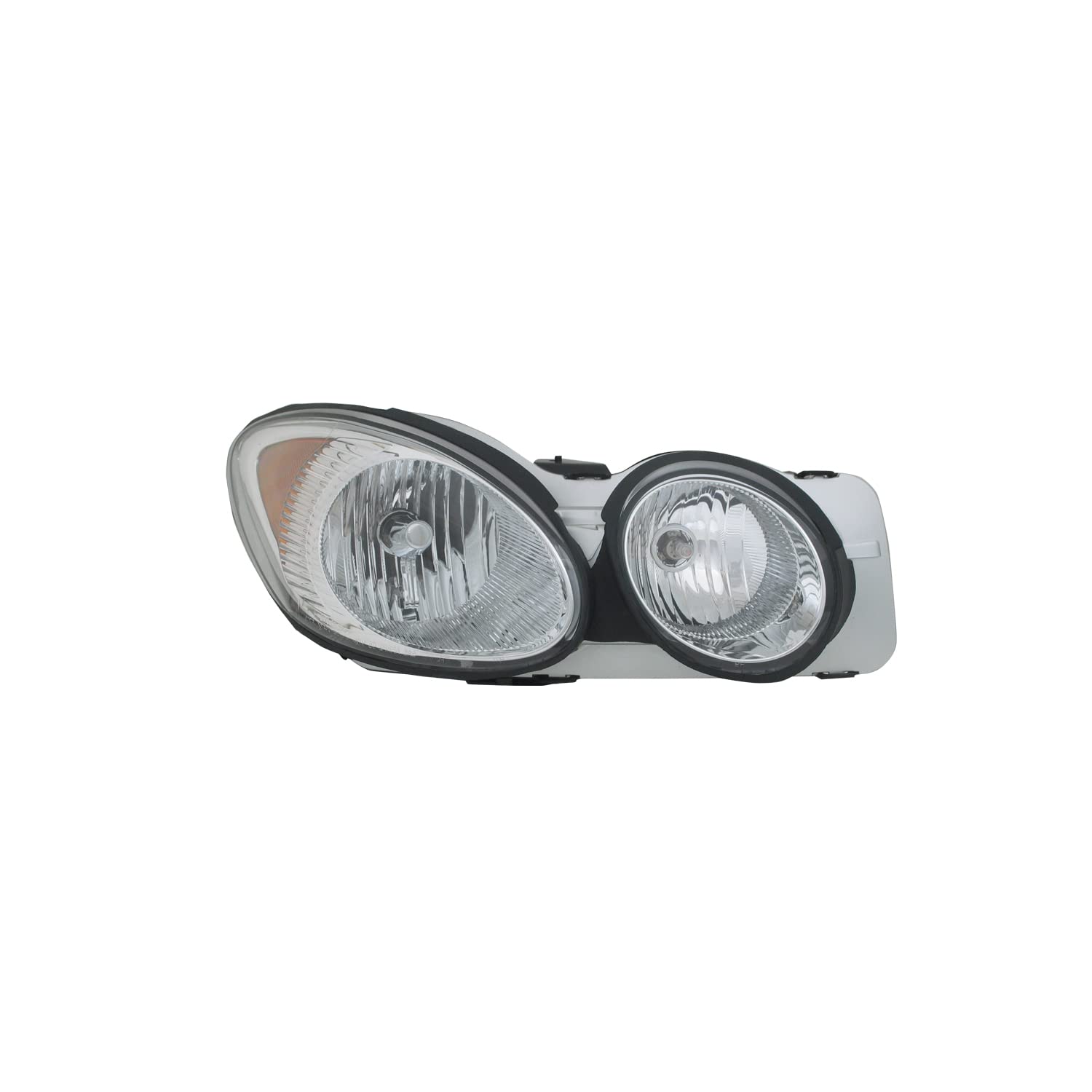 Right TYC Headlight Assembly Compatible with 2005-2007 Buick Lacrosse