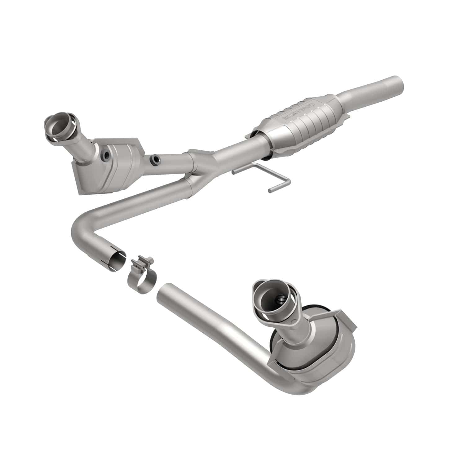 Large MagnaFlow Stainless Steel Direct Fit Catalytic Converter 93414