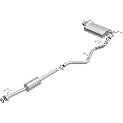 Replacement BRExhaust Exhaust System Kit 106-0802: Compatible with 2016-2020 Subaru Crosstrek, 2012-2016 Subaru Impreza 2.0L