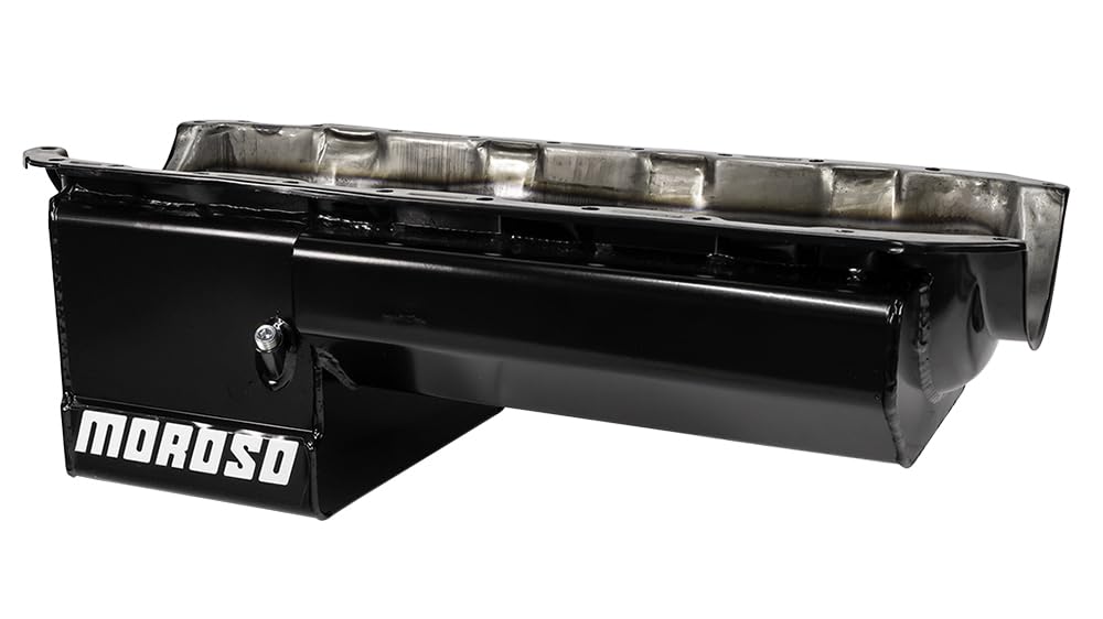 Moroso Eliminator Style 21047 Oil Pan with Partitioned Tray for Chevy Big-Block Engines