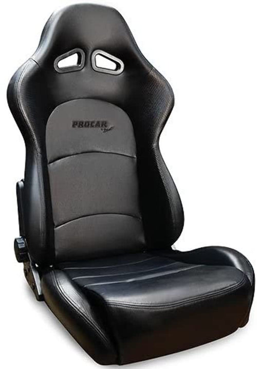 Procar Seat Scat 80-1615-51-XL Sport Pro Xl Recliner Common Black Vinyl