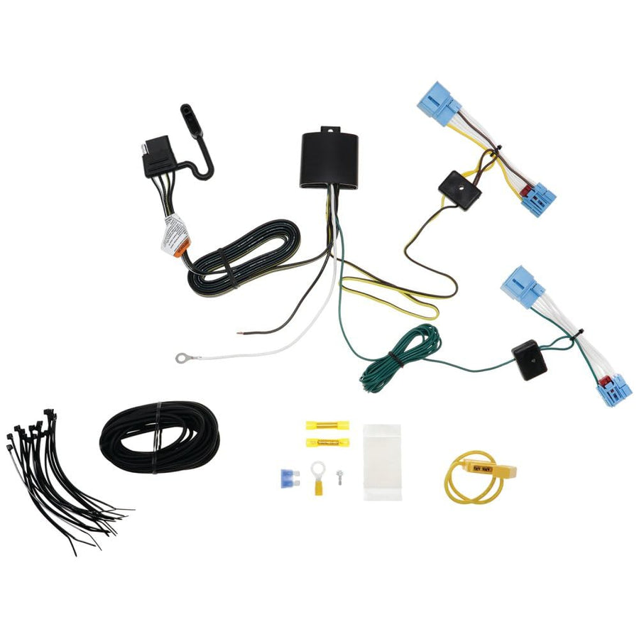 T-One Tekonsha 118895 T-Connector Custom Harness, 4-Way Flat, w/Circuit Protected ModuLite HD Module, Compatible with 2025 Volkswagen ID. Buzz