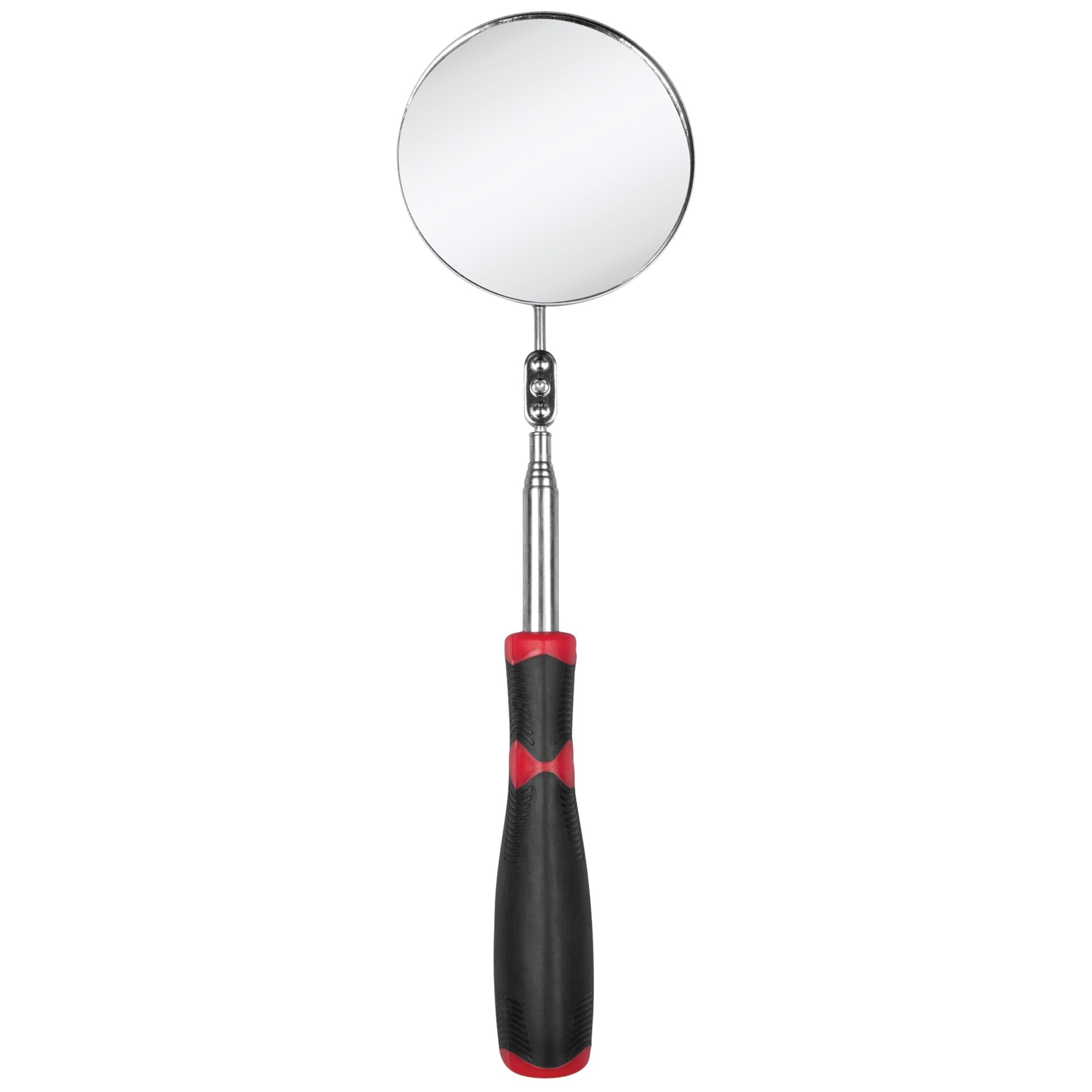W1257 Performance Tool 3.5-Inch Jumbo Telescoping Inspection Mirror for Mechanics, Engineers, and DIY Enthusiasts - Perfect for Hard-to-Reach Areas