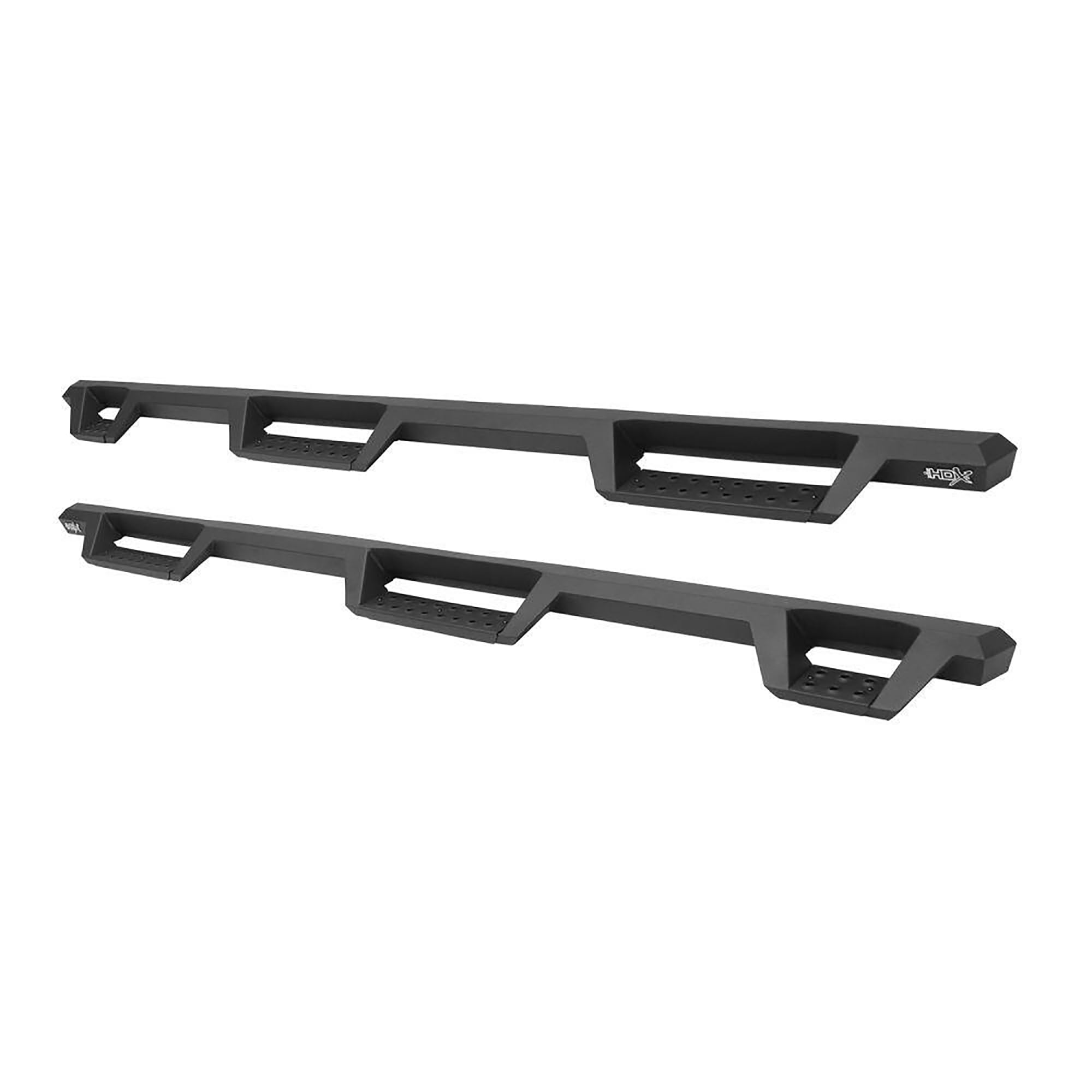 Westin HDX 56-534185 Drop Wheel to Wheel Nerf Bars fits 2016-2023 Tacoma Double Cab 6' Bed Textured Black Pair