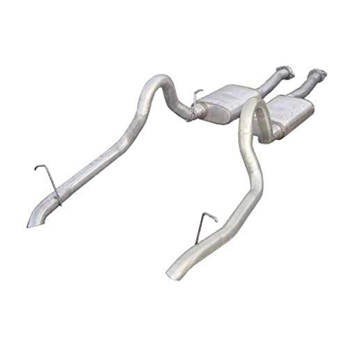 Pypes Exhaust 2-1/2" Diameter SFM10V Violator Stainless Steel Cat-Back Exhaust System for Ford Mustang GT