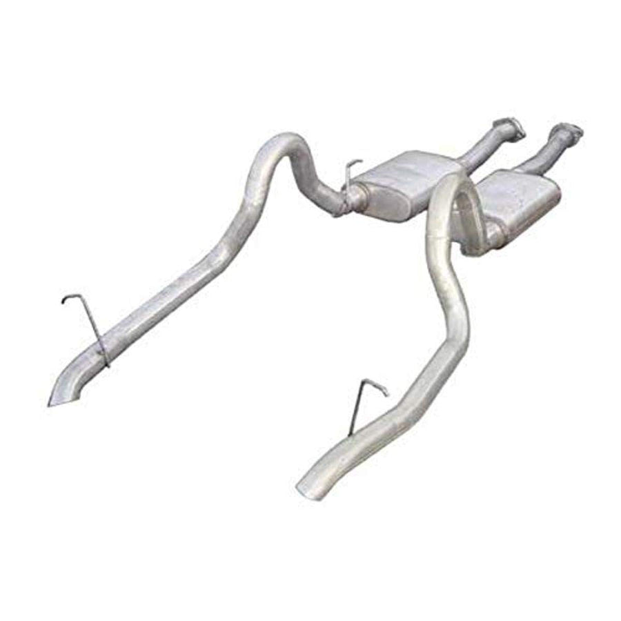 Pypes Exhaust 2-1/2" Diameter SFM10V Violator Stainless Steel Cat-Back Exhaust System for Ford Mustang GT