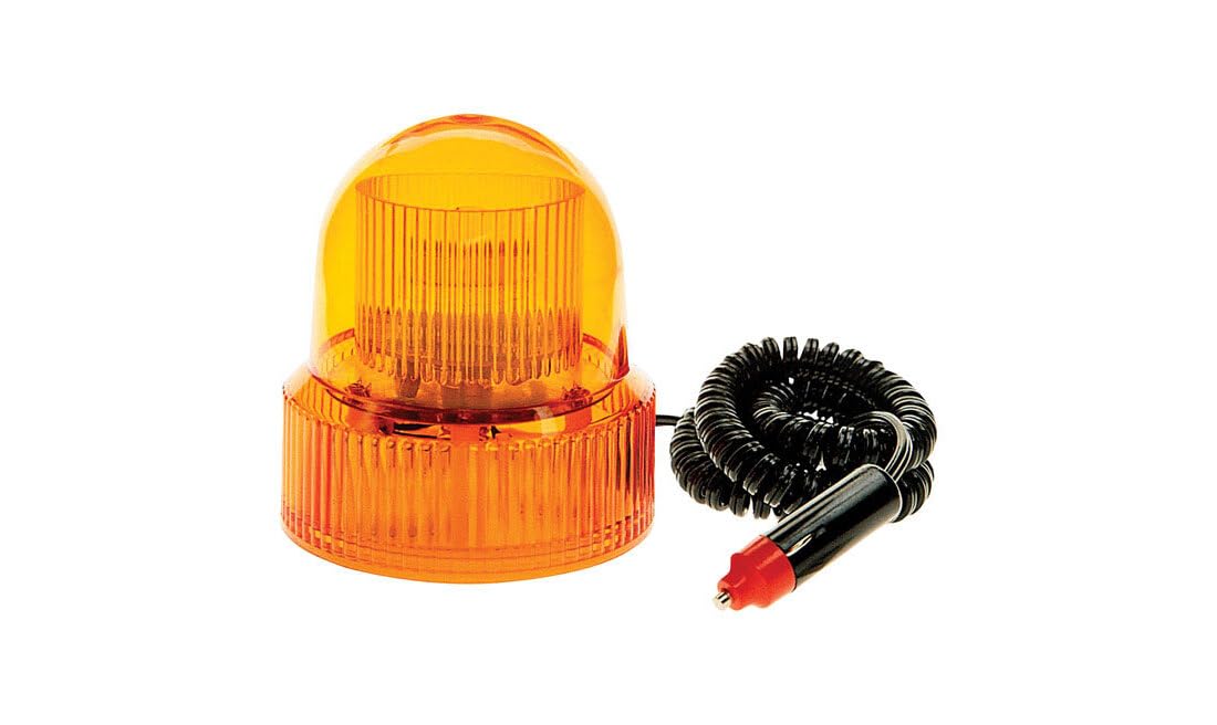 LED Flashing Beacon Peterson Manufacturing V772A (MAG MNT, With Plug, 4.63"X5.50"), 1 Pack