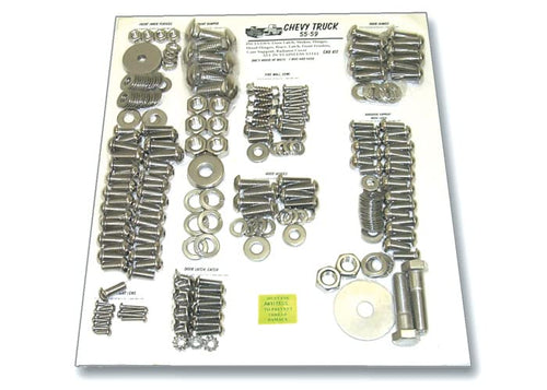 Cab Bolt Kit Brothers Trucks CCBKHEX-59 - Stainless Steel Hex Head