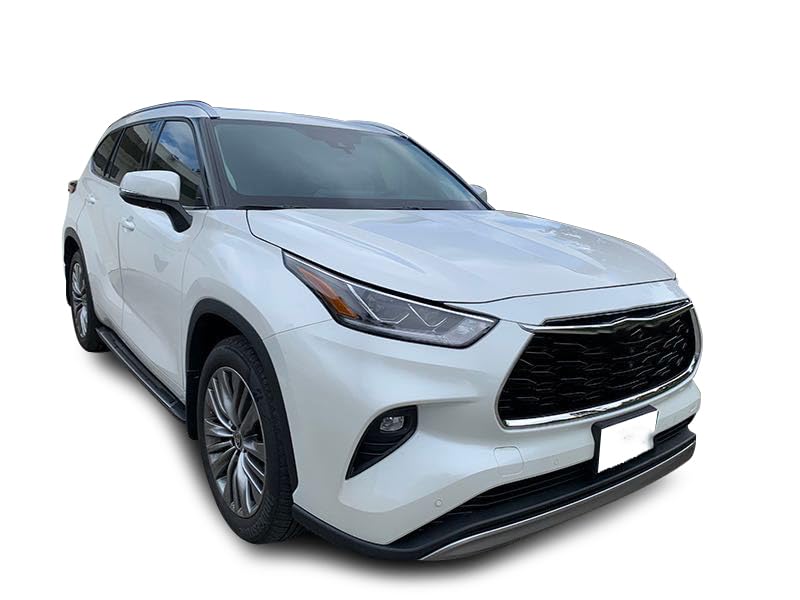 OEM Replica Black Horse Running Boards Compatible with 2020-2024 Toyota Highlander-RTOHI20