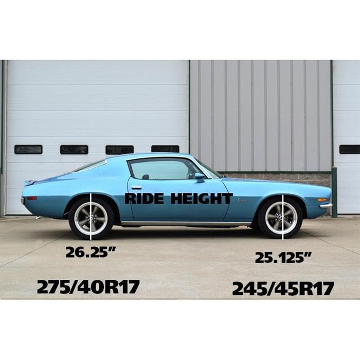 RideTech Composite 11174800 Lowering Leaf Springs, 1970-81 Camaro