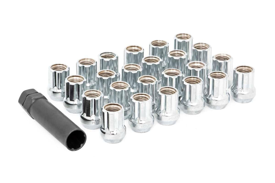 Rough Country Lug Nut Set Chrome 9/16X18 Wheel with Painted (0 x 0. inches /0 x, 0 inches Offset)