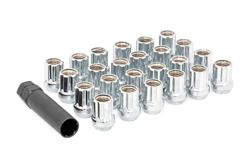 Rough Country Lug Nut Set Chrome 9/16X18 Wheel with Painted (0 x 0. inches /0 x, 0 inches Offset)