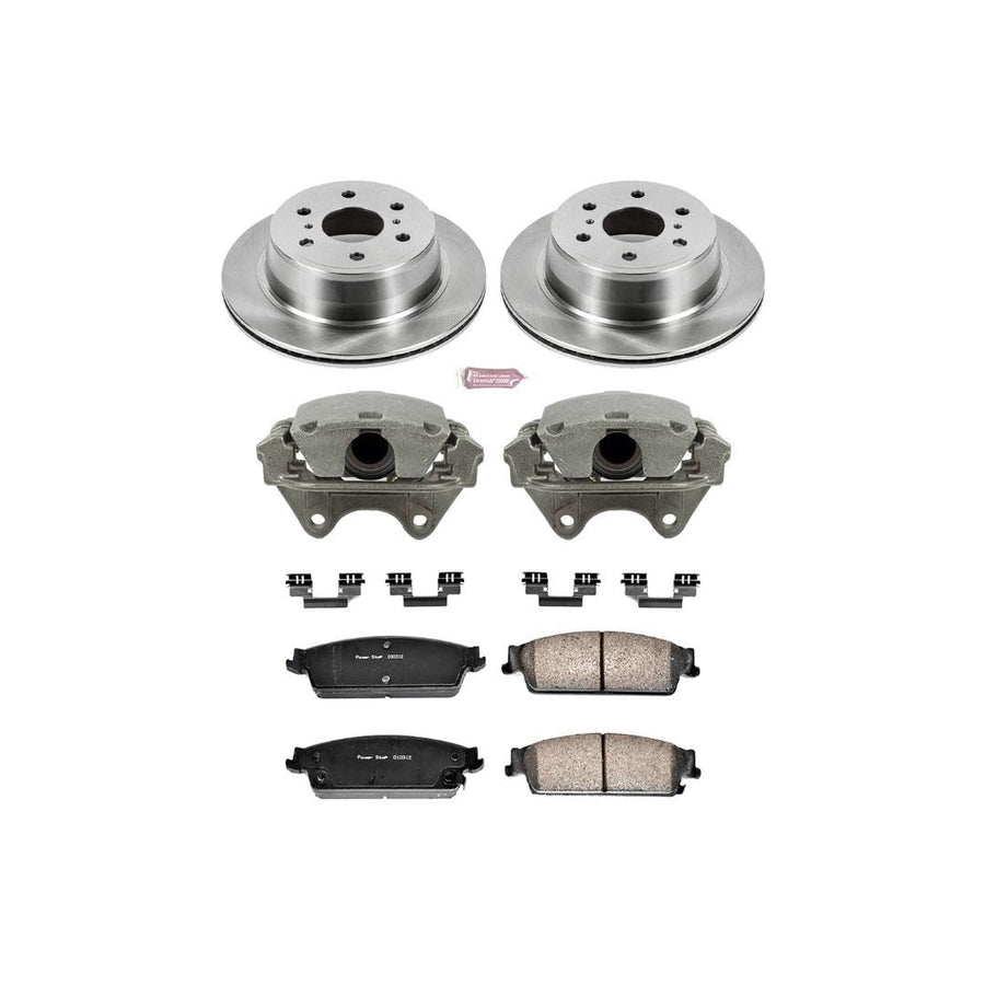 Power Stop Autospecialty KCOE2083 1-Click OE Replacement Brake Kit with Calipers