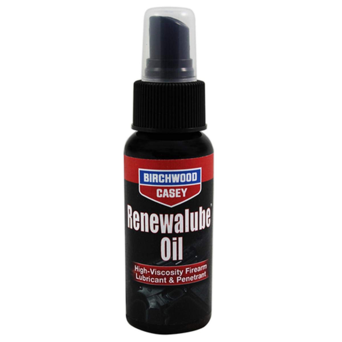 Renewalube Gun Oil Birchwood Casey | Biodegradable Anti-Corrosion High-Viscosity Gun Lubricant for Friction Reduction & Gun Parts Protection, 2-Ounce Pump Spray
