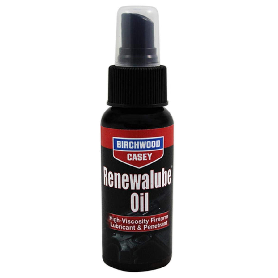 Renewalube Gun Oil Birchwood Casey | Biodegradable Anti-Corrosion High-Viscosity Gun Lubricant for Friction Reduction & Gun Parts Protection, 2-Ounce Pump Spray