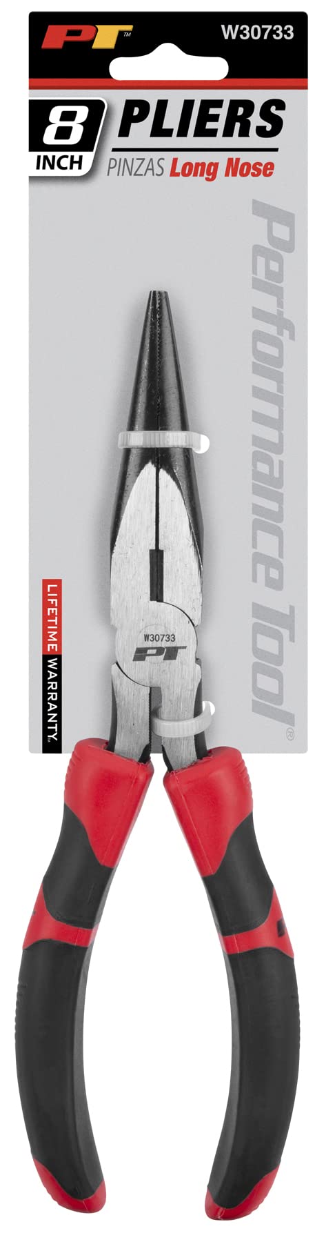 8-Inch Performance Tool Long Nose Pliers W30733