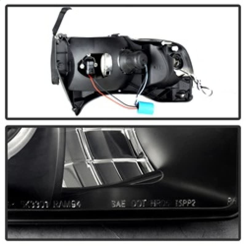 Auto Spyder 5078414 LED Halo Projector Headlights Black/Smoked