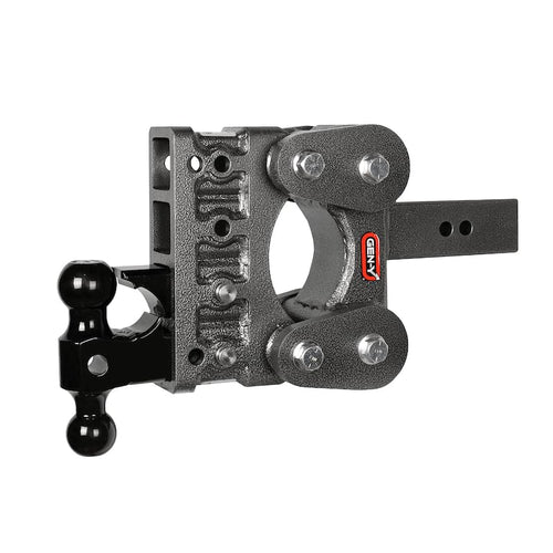 The Boss Gen-Y Torsion-Flex 2.5in Shank 5in Drop 16K Hitch w/GH-051 Dual-Ball/GH-032 Pintle Lock