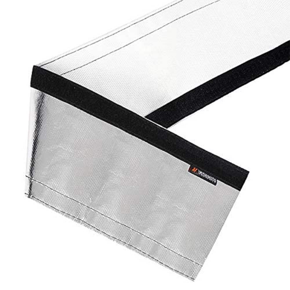 MMHP-HSS-136SL Mishimoto Heat Shielding Sleeve 1" x 36", Silver