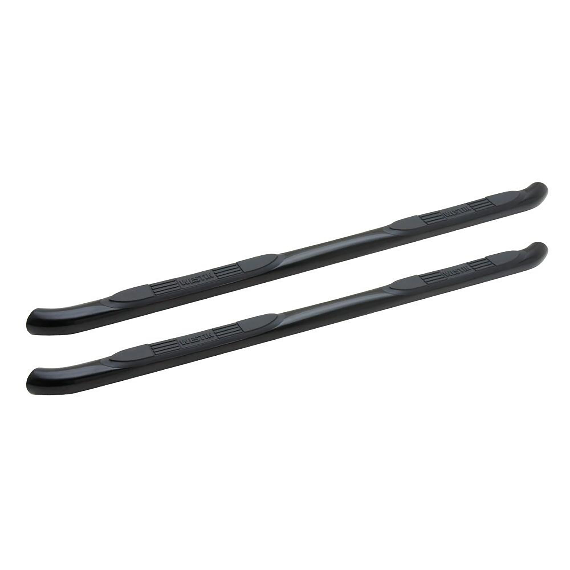 E-Series Westin 23-3605 3 Round Nerf Bars fits 2011-2019 Explorer Black Pair