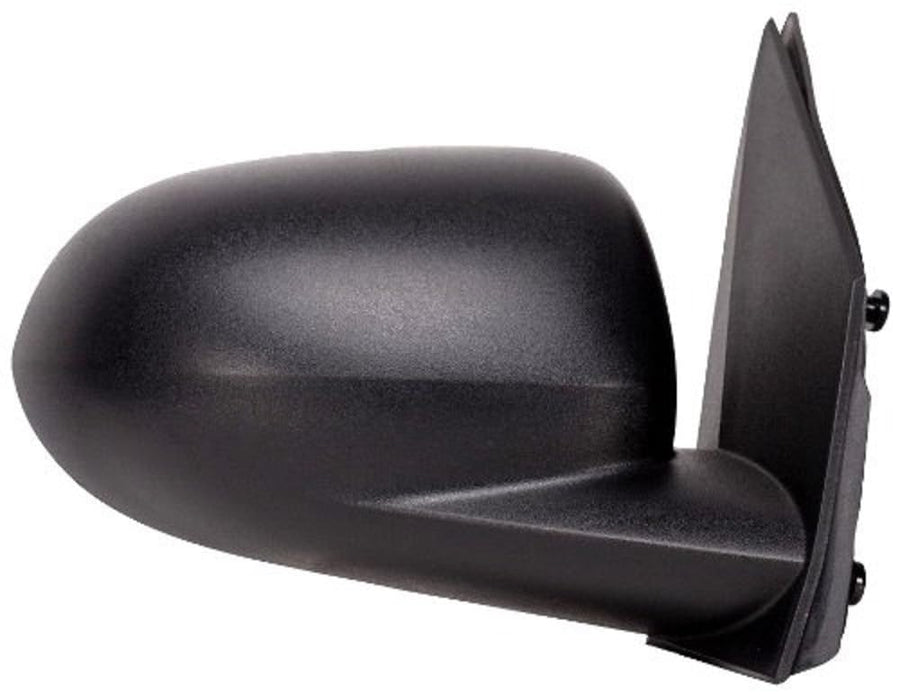 Fit System Side Passenger Mirror for Dodge Caliber, Textured Black, Non-Foldaway, Manual