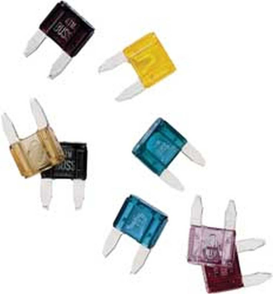Bussmann Tan BP/ATM-5-RP 5 Amp Fast-Acting Automotive Mini Blade Fuses - 5 per Card