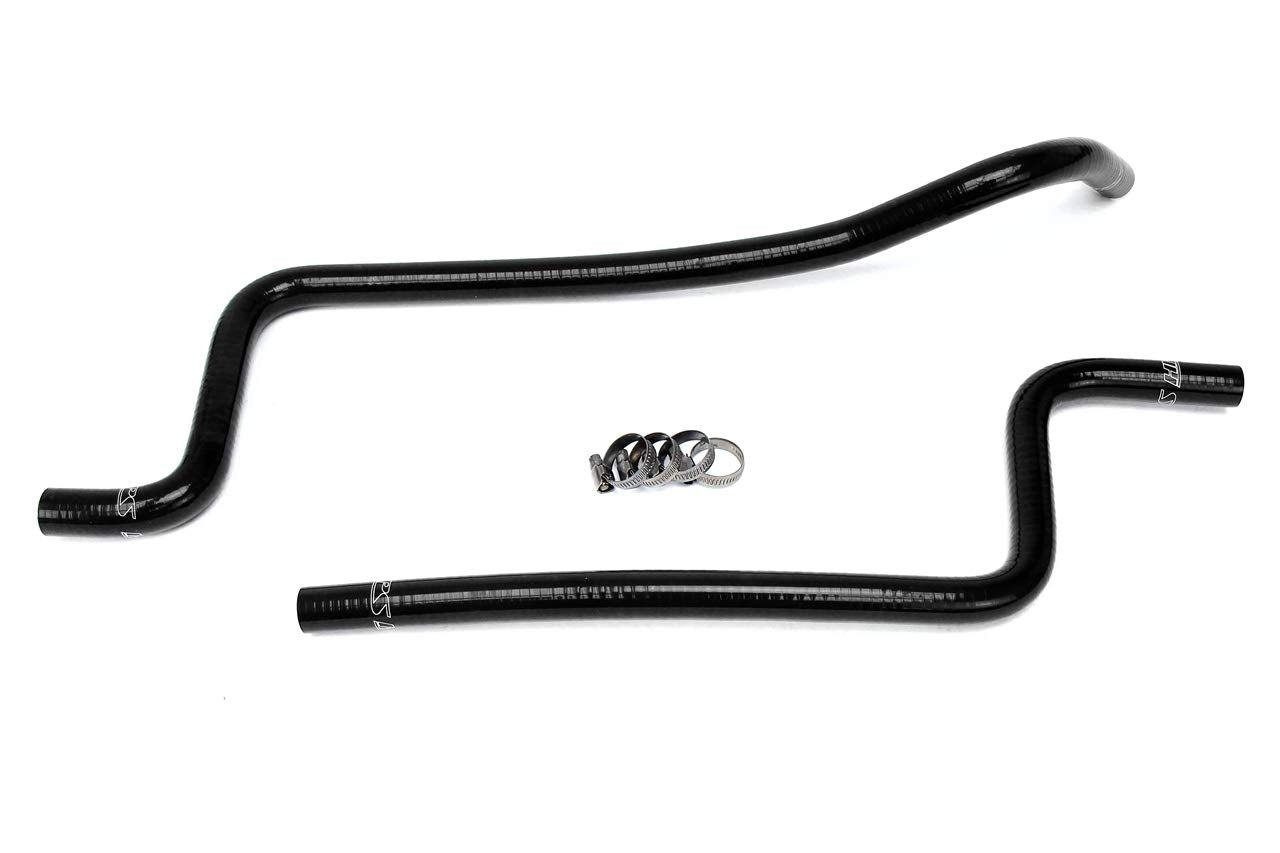 Black HPS 57-1221H-BLK Silicone Heater Hose Kit (Coolant)