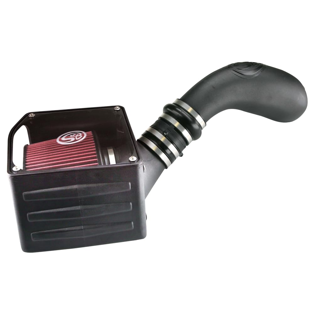 Cold Air Intake S&B Filters 75-5042 For 2007-2008 Chevy/GMC/Cadillac SUV 4.8L / 5.3L / 6.0L / 6.2L (Oiled Cleanable, 8-ply Cotton Filter)