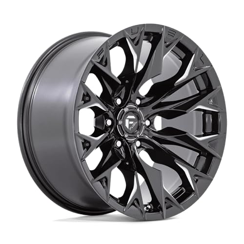 FUEL OFF-ROAD 20X10 FLAME 8X6.5 4.79-18mm GLOSS BLACK MILLED - D80320008247