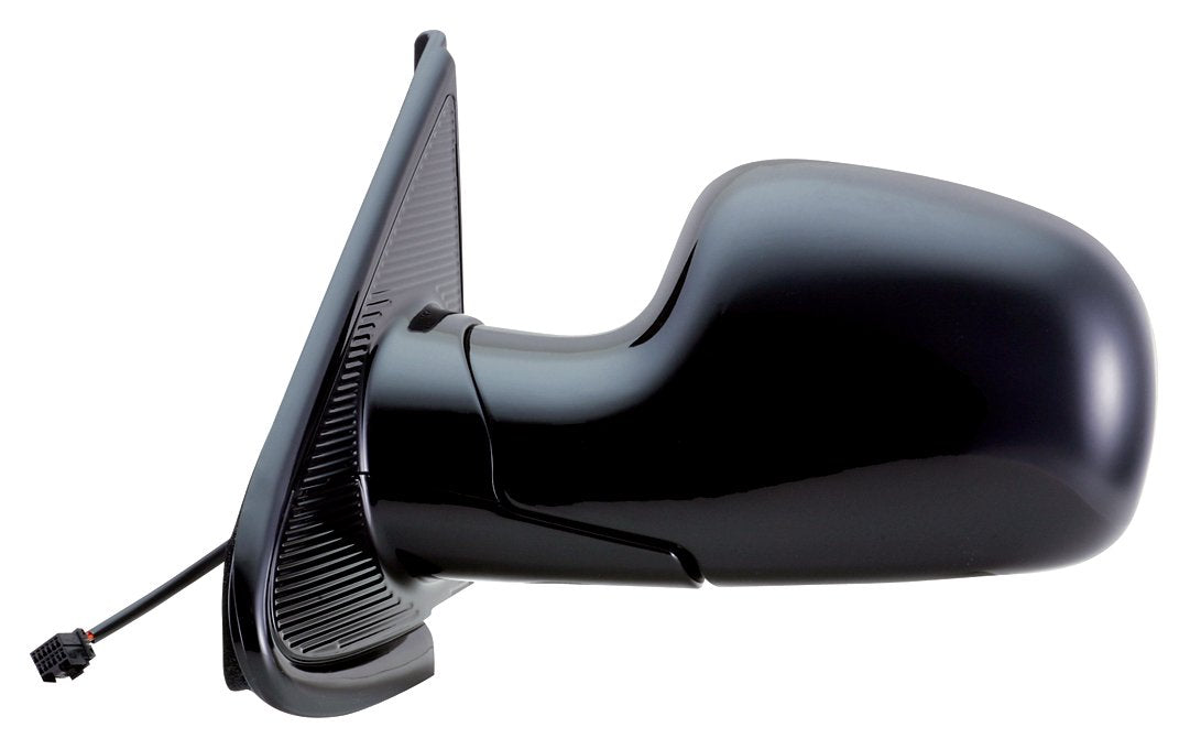 Mirror Driver Side for Chrysler Town & Country, Dodge Caravan/Grand Caravan, Plymouth Voyager, Black, Foldaway, Power