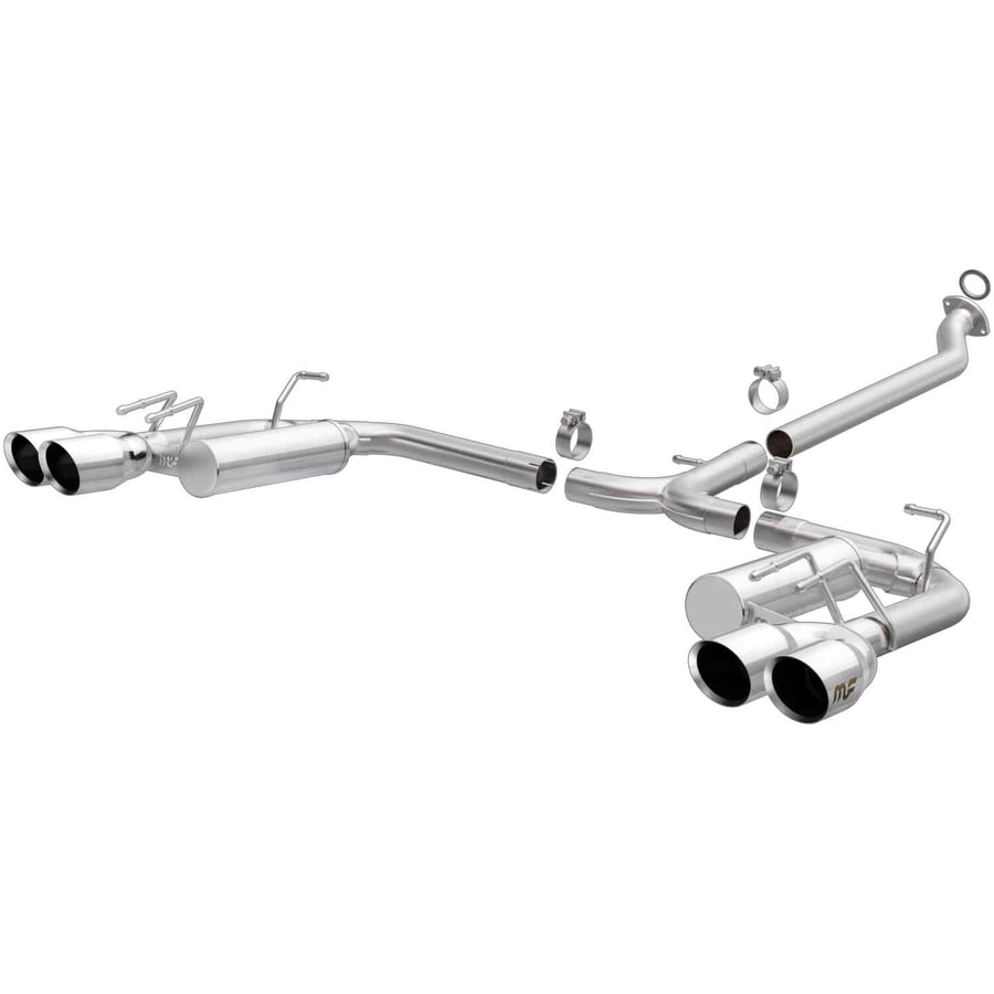 MagnaFlow Exhaust Performance System 19494: Cat-Back, Street Series, For 2018-2024 Toyota Camry XSE 2.5L, Quad Split Rear Exit Style
