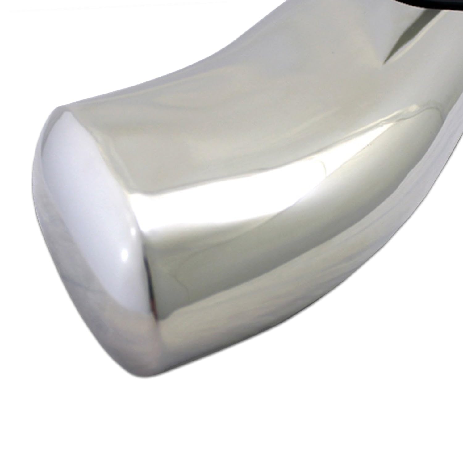 1501-0581 Raptor Series (07-17) Chevy Silverado/GMC Sierra 1500/2500/3500 Regular Cab 4" OE Style Curved SS Oval Steps (Rocker Panel Mount)