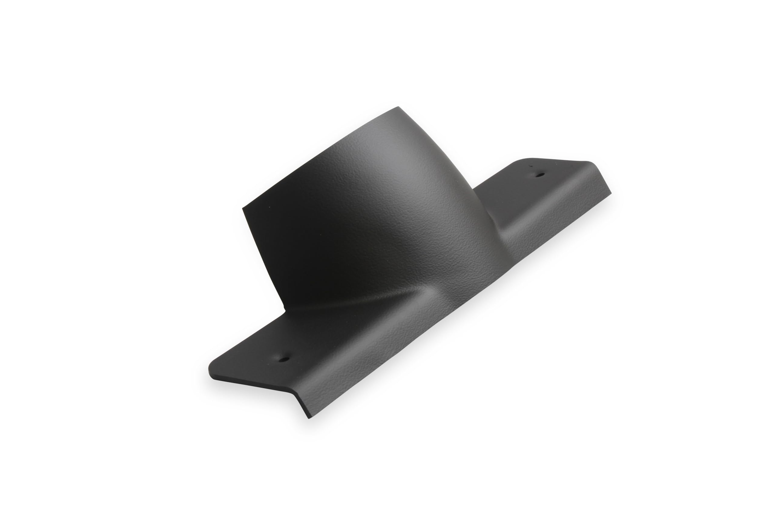 Dash Bezel Holley EFI 553-398 without A/C Vent Openings - Black