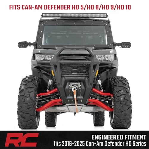 2" High Clearance A-Arms Rough Country for Can-Am Defender HD8/HD9/HD10-97041RED