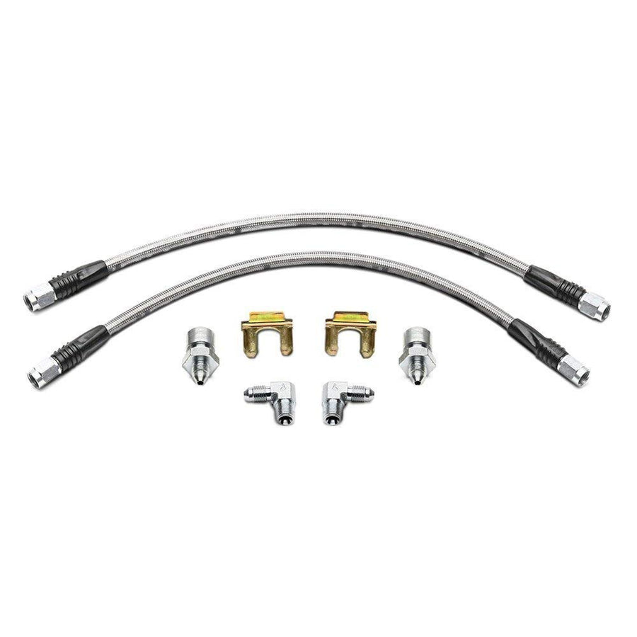 14 inch Flexline Kit, -3, 3/8-24 IF,1/8 NPT Straight