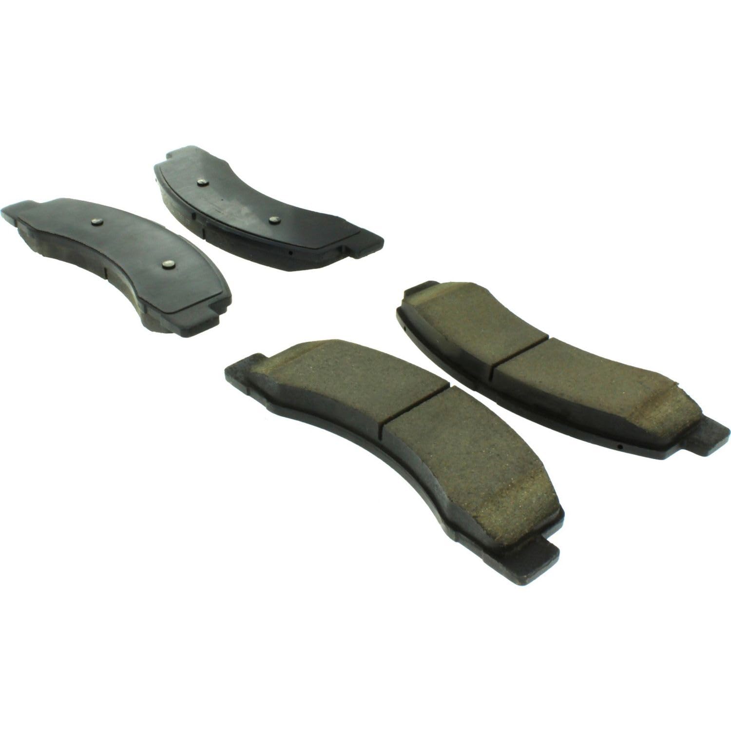 Centric Posi Quiet 106.07560 Premium Extended Wear Semi-Metallic Front Disc Brake Pad Set for Select Ford Model Years