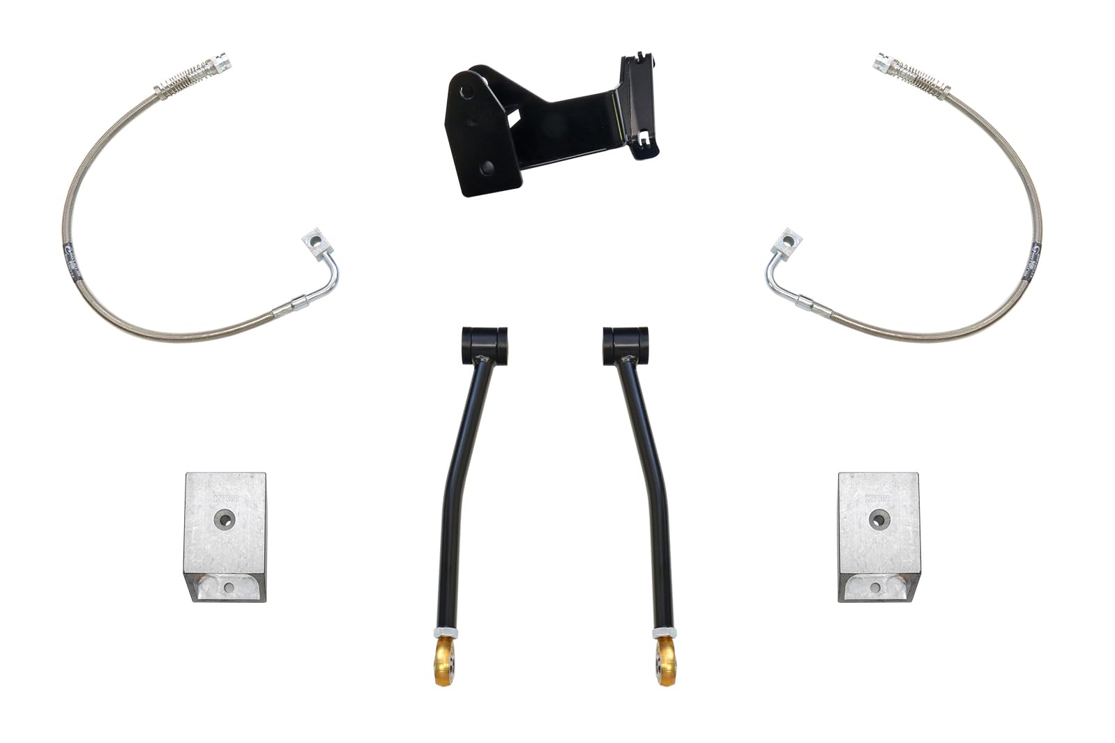 Rear ICON 4.5" Lift Box Kit, Compatible with 2007-2018 Jeep JK Wrangler, 21000