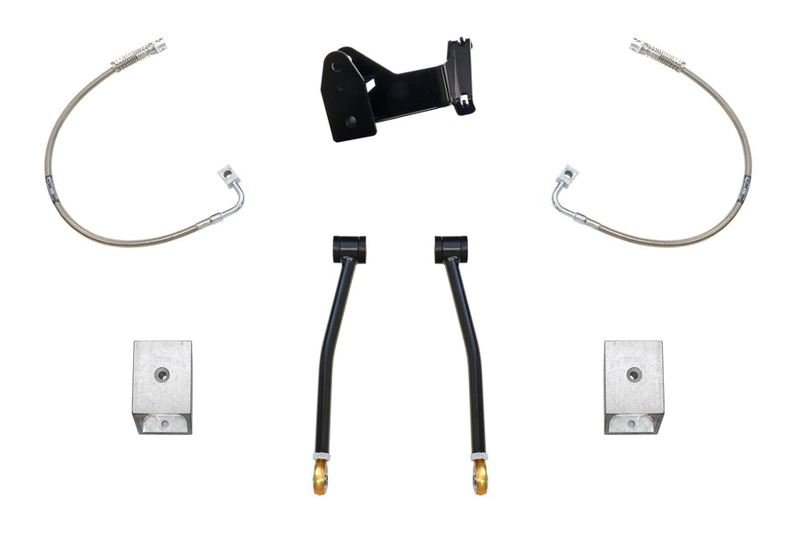 Rear ICON 4.5" Lift Box Kit, Compatible with 2007-2018 Jeep JK Wrangler, 21000