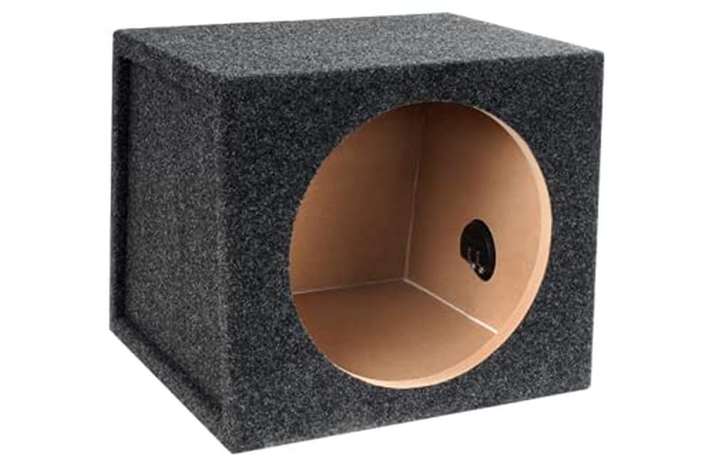 15SA Atrend 15” Hatchback Truck Style/Wedge Shaped/Single Sealed Subwoofer/Speaker Enclosure. Made in USA