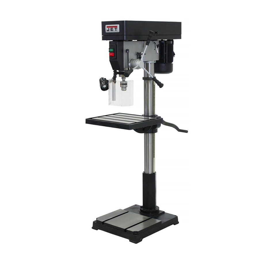 22-Inch JET Floor Drill Press, 12 Speed, 1-1/2 HP, 115/230V 1Ph (Model IDP-22)