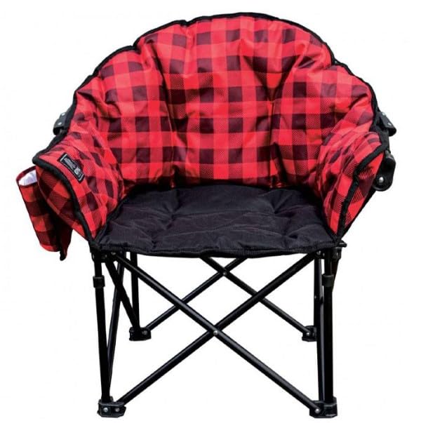 Lazy Bear JR Chair Kuma - Red/Black