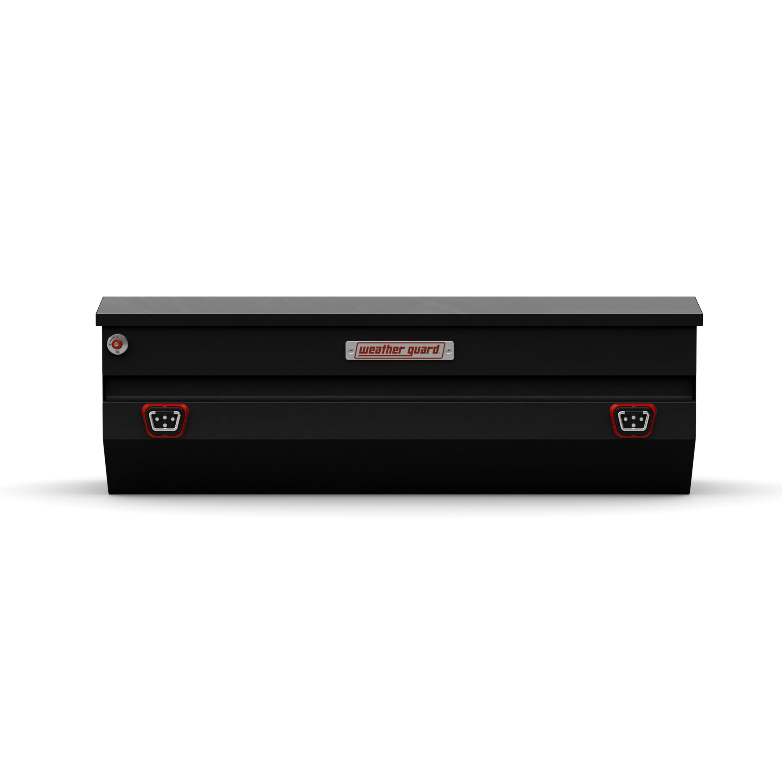 Steel All-Purpose Truck Tool Chest WEATHER GUARD 635-5-04, Fits Full Size Trucks, 10.0 cu ft Storage Capacity (Gloss Black)