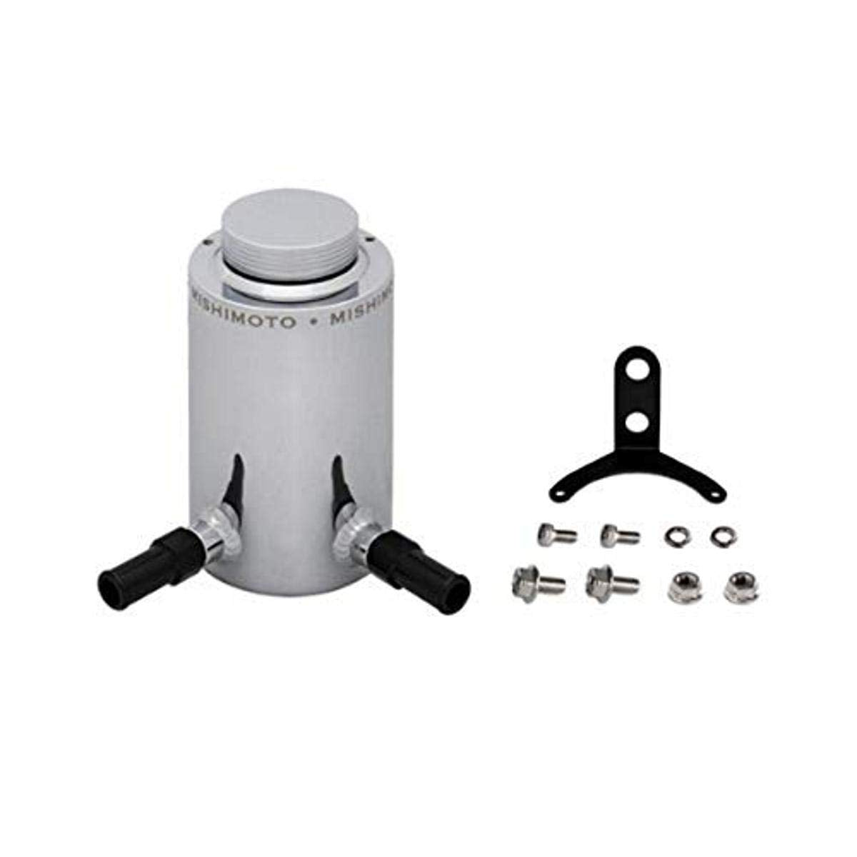 Mishimoto Aluminum MMRT-PSA Power Steering Reservoir Tank Fits Silver