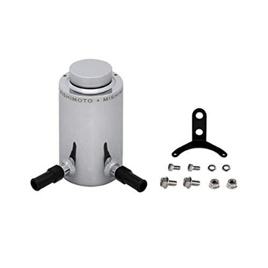 Mishimoto Aluminum MMRT-PSA Power Steering Reservoir Tank Fits Silver